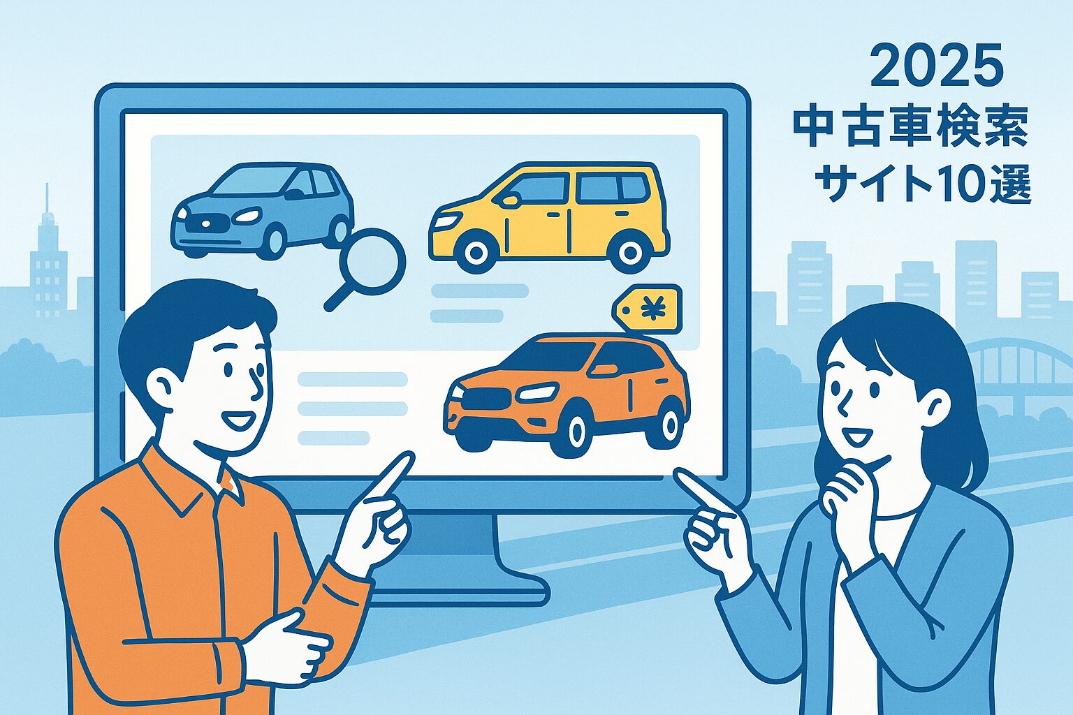 2025年版｜失敗しない中古車検索サイト10選と使い分け：相場比較・保証・ネット完結までこれ一記事でOK