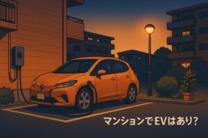 マンションでEV