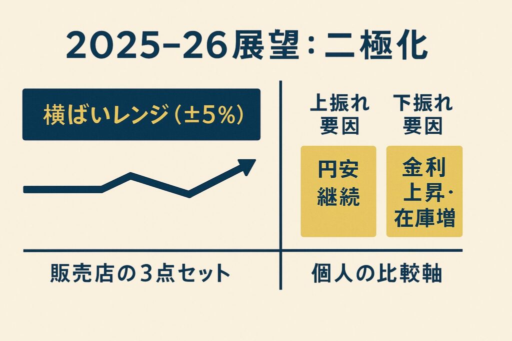 2025-2026の展望：2極化