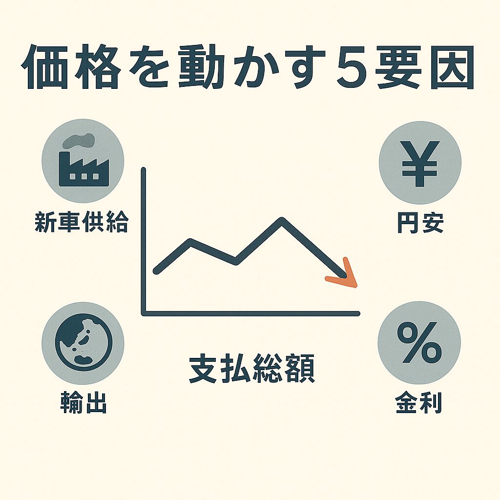 価格を動かす５要因